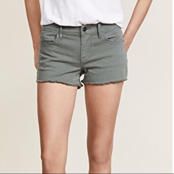 frame le cutoff shorts